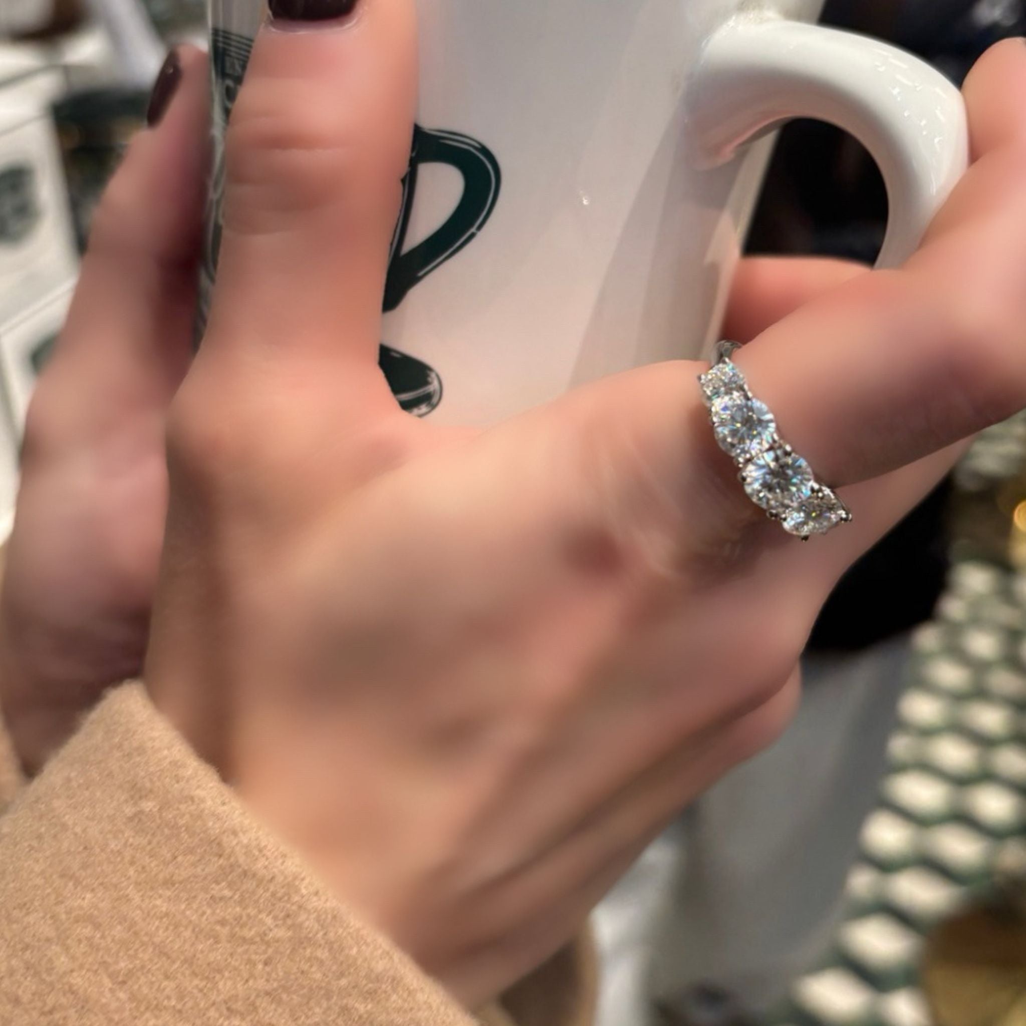 ✨Best Seller ✨ÉCLATINE Lumière 3.6CT Moissanite Eternity Band