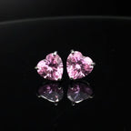 ÉCLATINE Classic Heart Stud Earrings | 6.5mm / 8mm