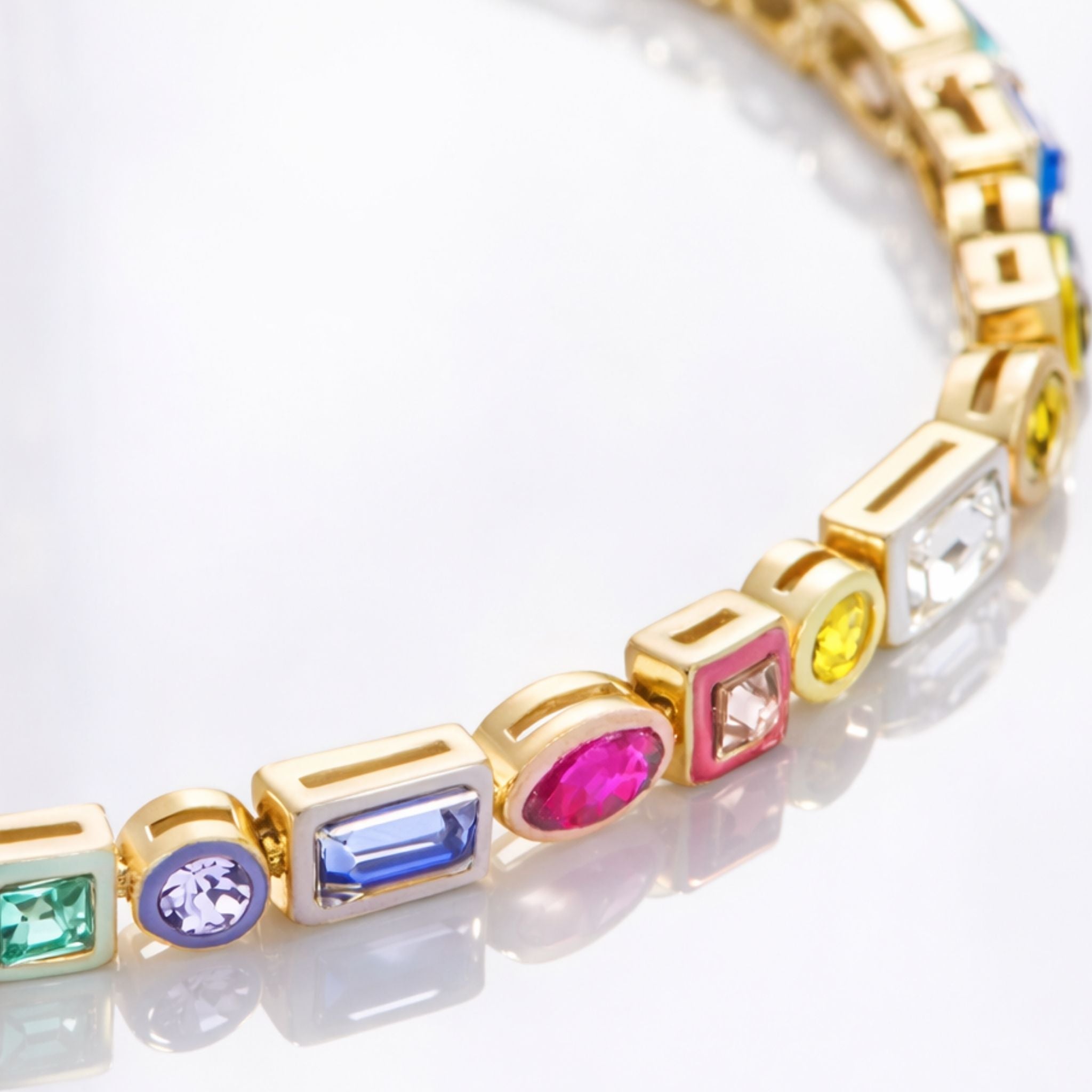 [Trending] ÉCLATINE Multi-Shape Enamel Prism Bracelet