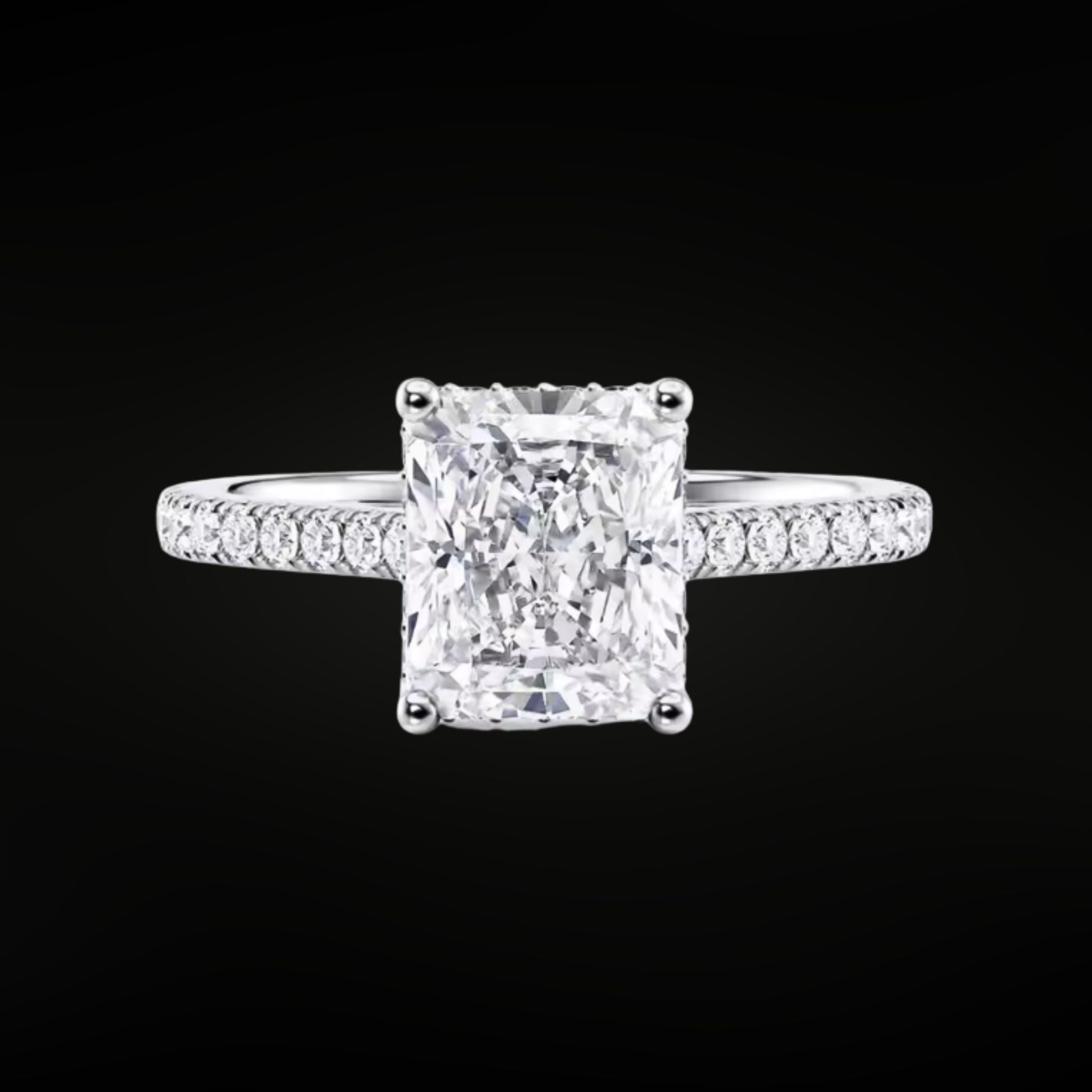ÉCLATINE Baguette Brilliance 3ct Ring