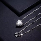 ÉCLATINE | Heart Solitaire Necklace
