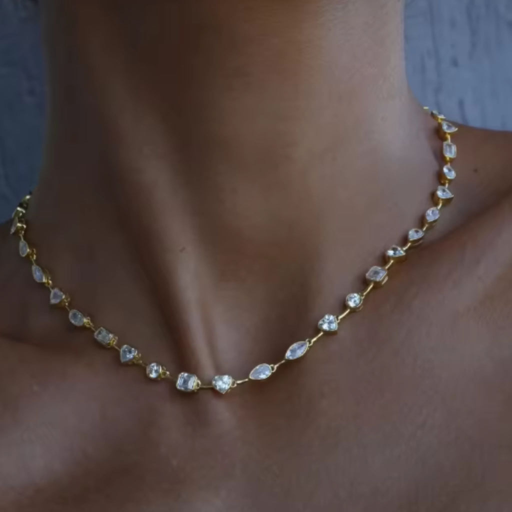 [Trending] ÉCLATINE Everyday Bezel Necklace