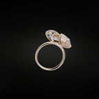ÉCLATINE Toi et Moi Ring | 2.0ct + 2.0ct