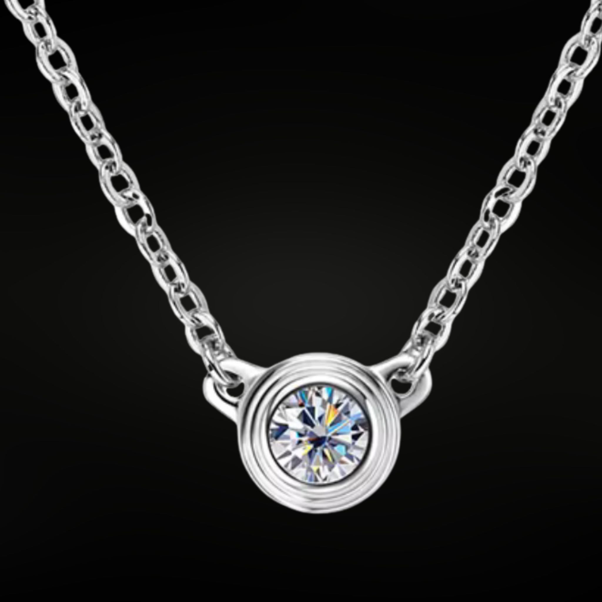 🎁Grand Opening Special | ÉCLATINE Essential 3-Piece Moissanite Set (925 Silver)