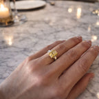 ÉCLATINE Made | 3CT LUMIÈRE Signature Ring | Radiant Cut