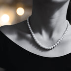 ÉCLATINE The Quiet Luxury Pearl Necklace · 7–8mm 3A Button Pearls