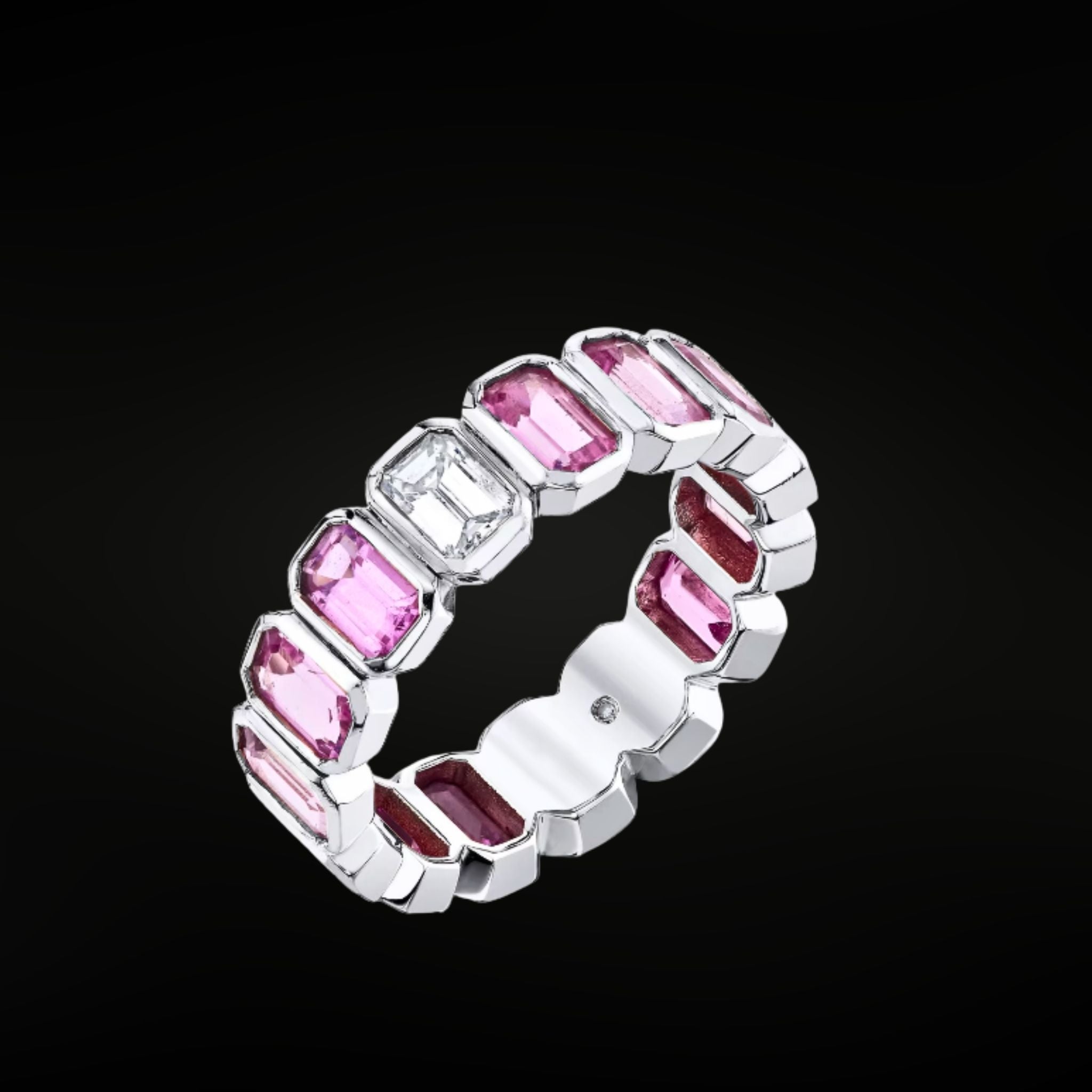 ✦ÉCLATINE Made | Lux Baguette Eternity Ring