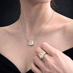 ÉCLATINE Made | 4CT LUMIÈRE Signature Bezel Necklace