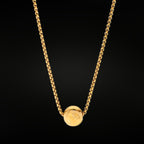 ÉCLATINE Golden Sphere Necklace| Hypoallergenic Waterresistant