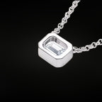ÉCLATINE I SEE YOU Emerald Cut Necklace