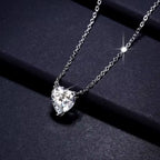 ÉCLATINE | Heart Solitaire Necklace