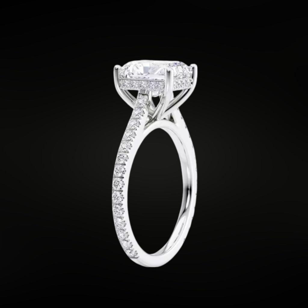 ÉCLATINE Baguette Brilliance 3ct Ring