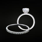 ÉCLATINE Duo: Solitare & Pavé Band