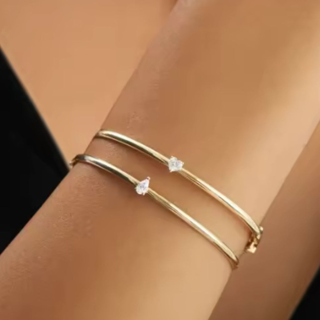 [Trending] ÉCLATINE Chic Zircon Charm Bangle