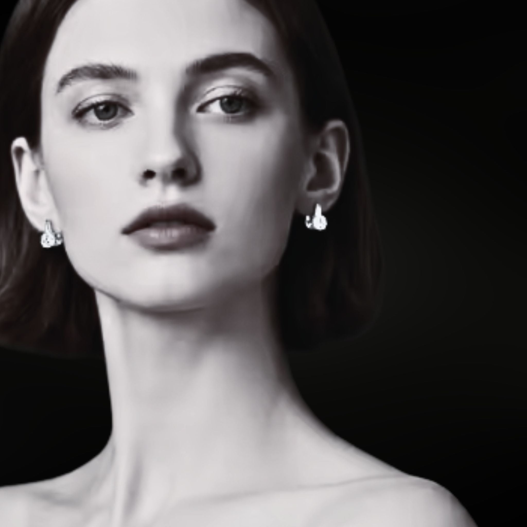 ÉCLATINE Luxe 2ct Moissanite Sparkle Earrings