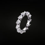 ÉCLATINE Signature Pear-Cut Full Eternity Ring