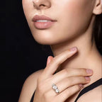 ÉCLATINE Trinity 3-Stone Engagement Ring