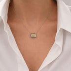 ÉCLATINE Made | 4CT LUMIÈRE Signature Bezel Necklace