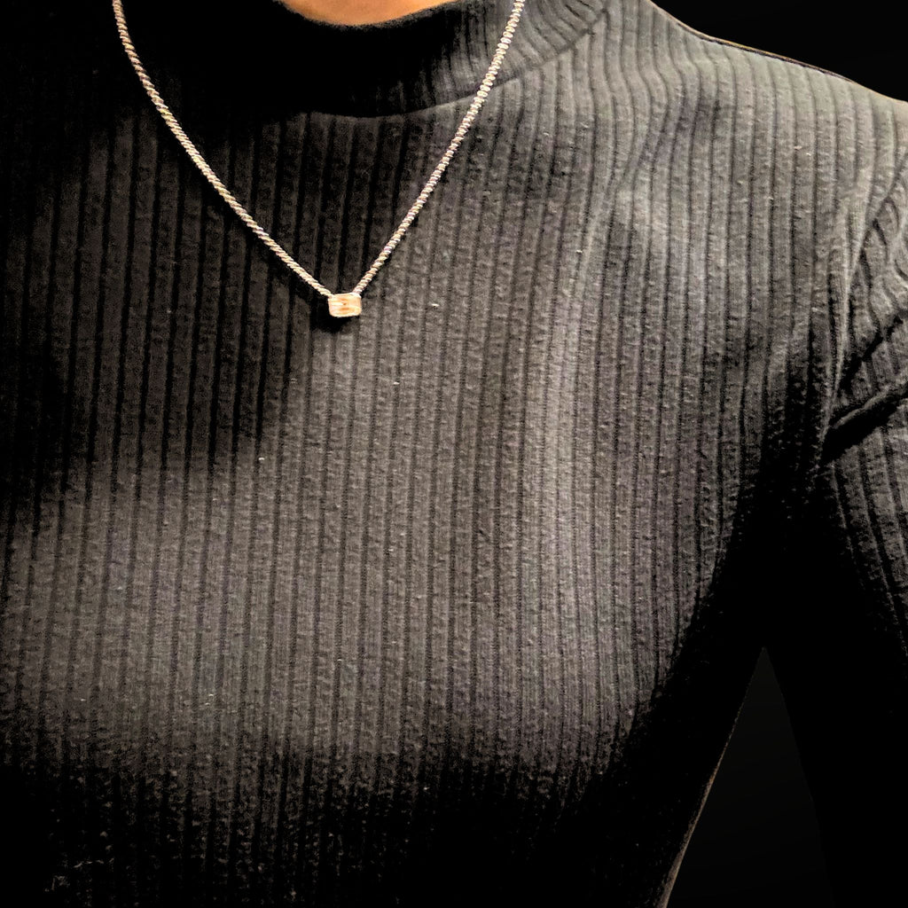 ÉCLATINE I SEE YOU Emerald Cut Necklace