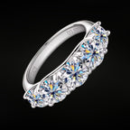 ÉCLATINE Lumière 3.6CT Moissanite Eternity Band