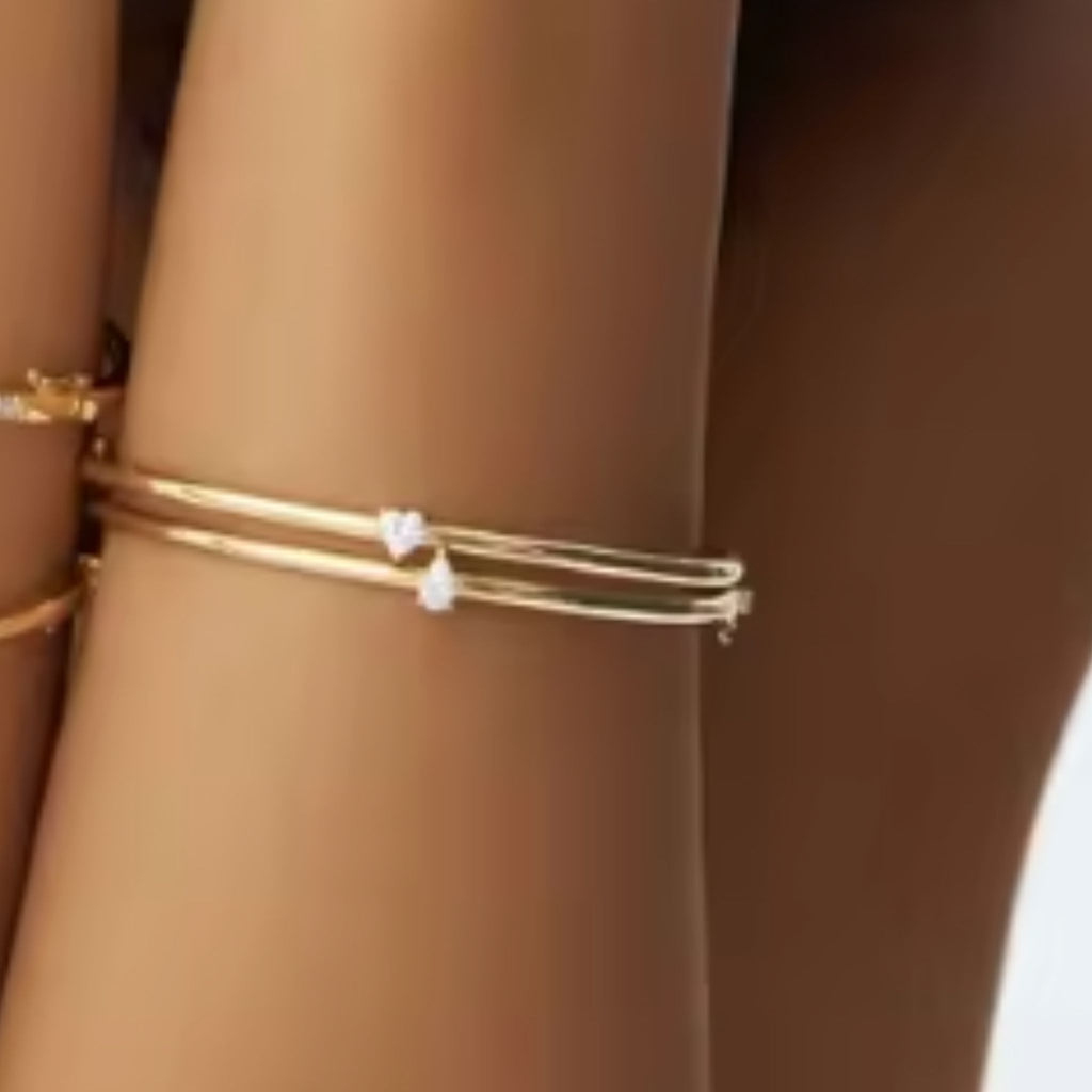 [Trending] ÉCLATINE Chic Zircon Charm Bangle