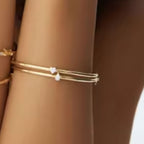 [Trending] ÉCLATINE Chic Zircon Charm Bangle