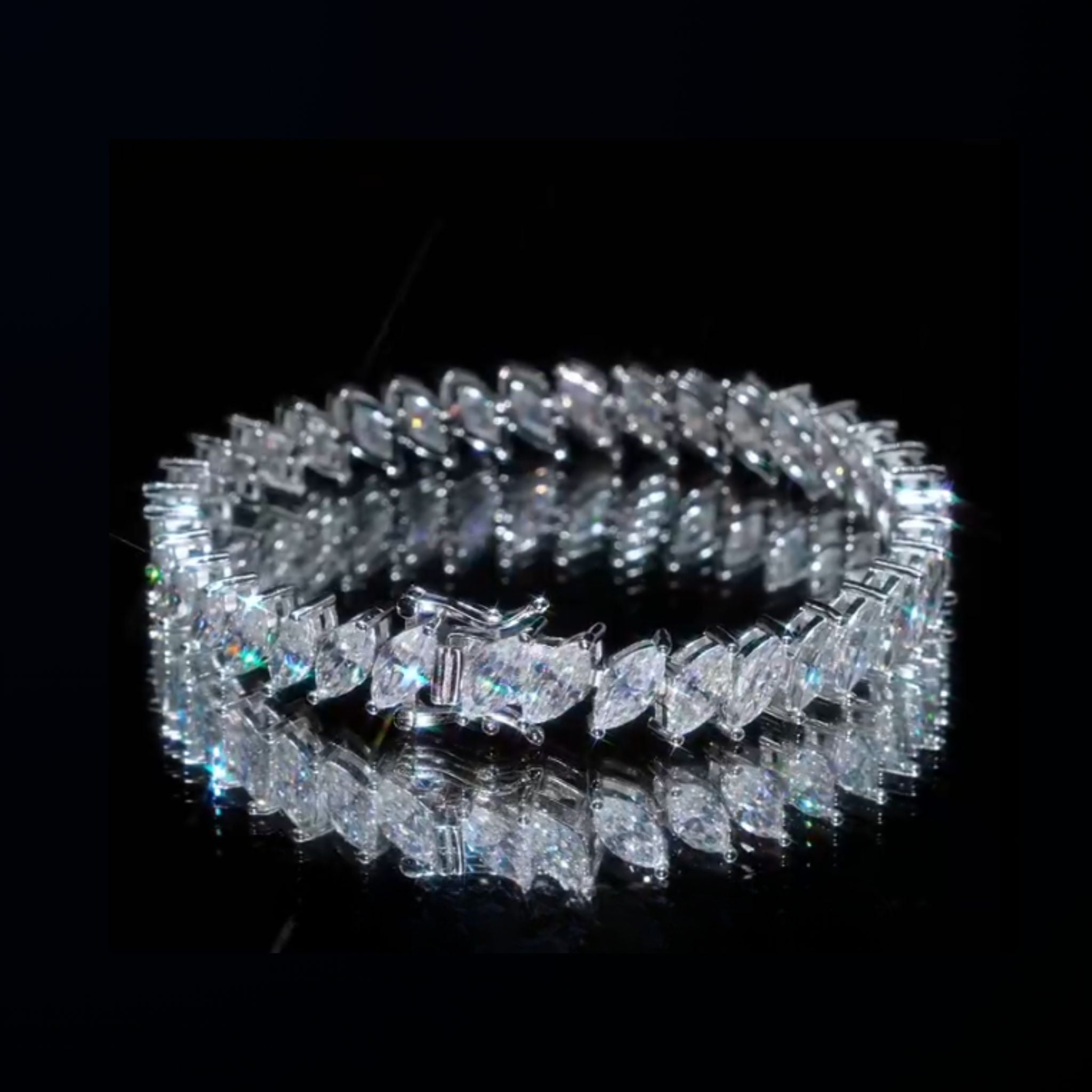 ÉCLATINE Marquise Cut Tennis Bracelet