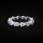 ÉCLATINE Signature Pear-Cut Full Eternity Ring