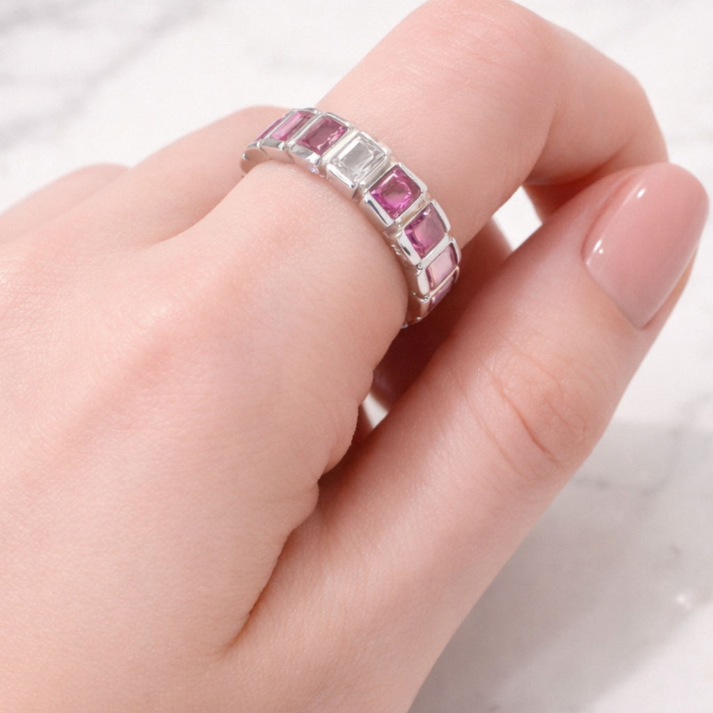 ✦ÉCLATINE Made | Lux Baguette Eternity Ring