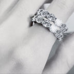 ÉCLATINE  Eternal Lumière Band | 5 mm D Color VVS Moissanite Full Eternity