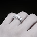 ÉCLATINE Lumière 3.6CT Moissanite Eternity Band