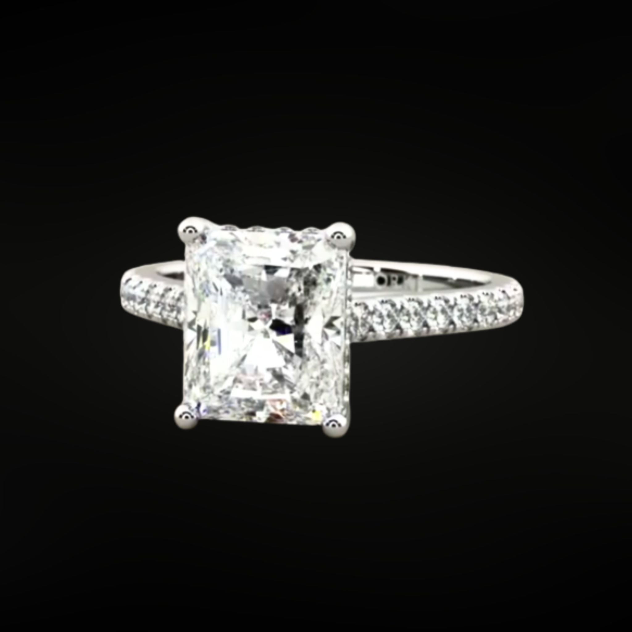 ÉCLATINE Baguette Brilliance 3ct Ring