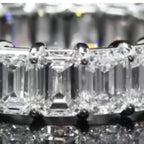 ÉCLATINE Signature Baguette Eternity Band