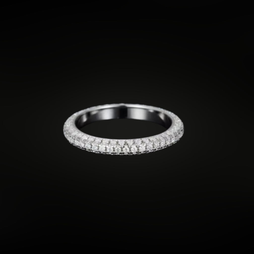 ÉCLATINE | Petite Pavé Ring