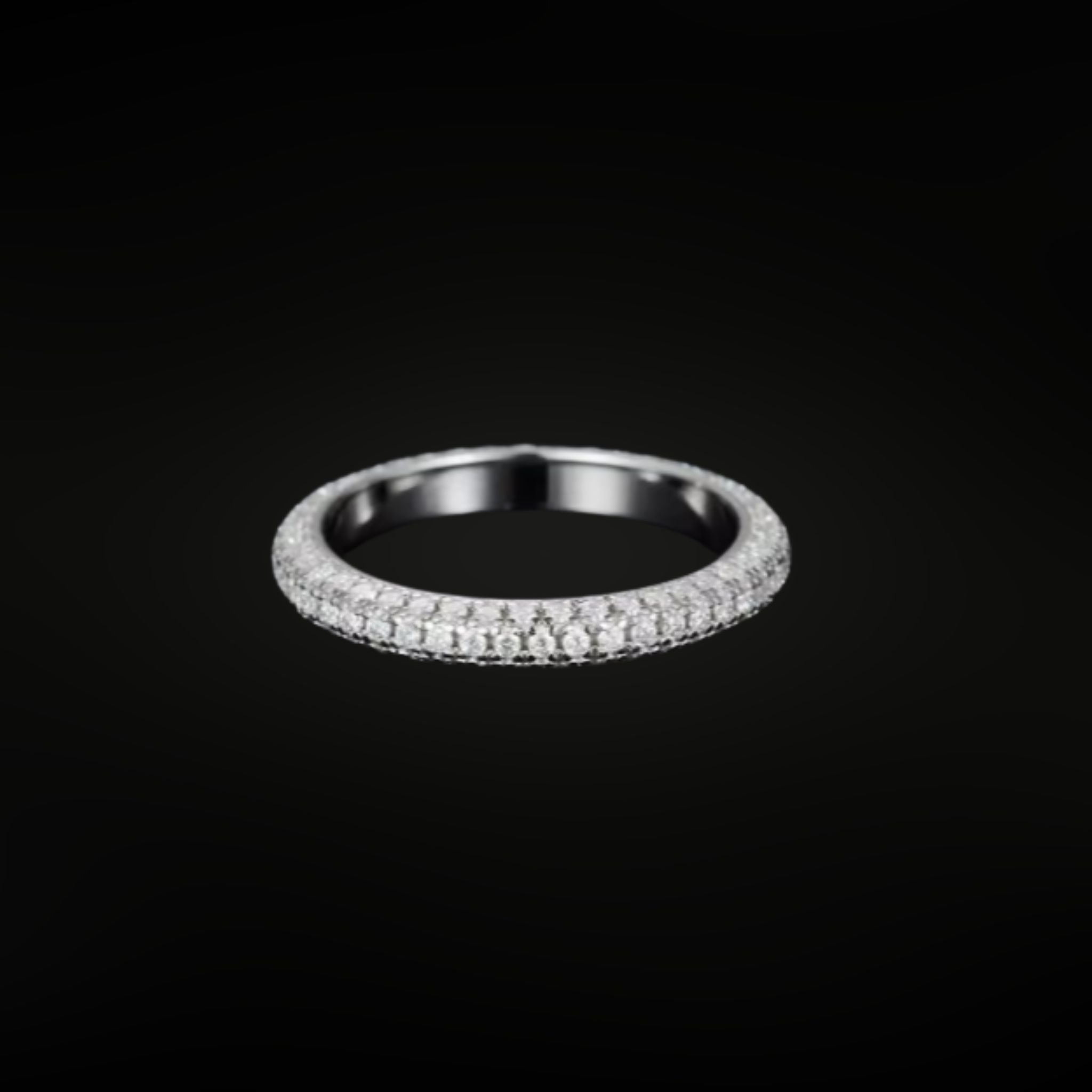 ÉCLATINE | Petite Pavé Ring