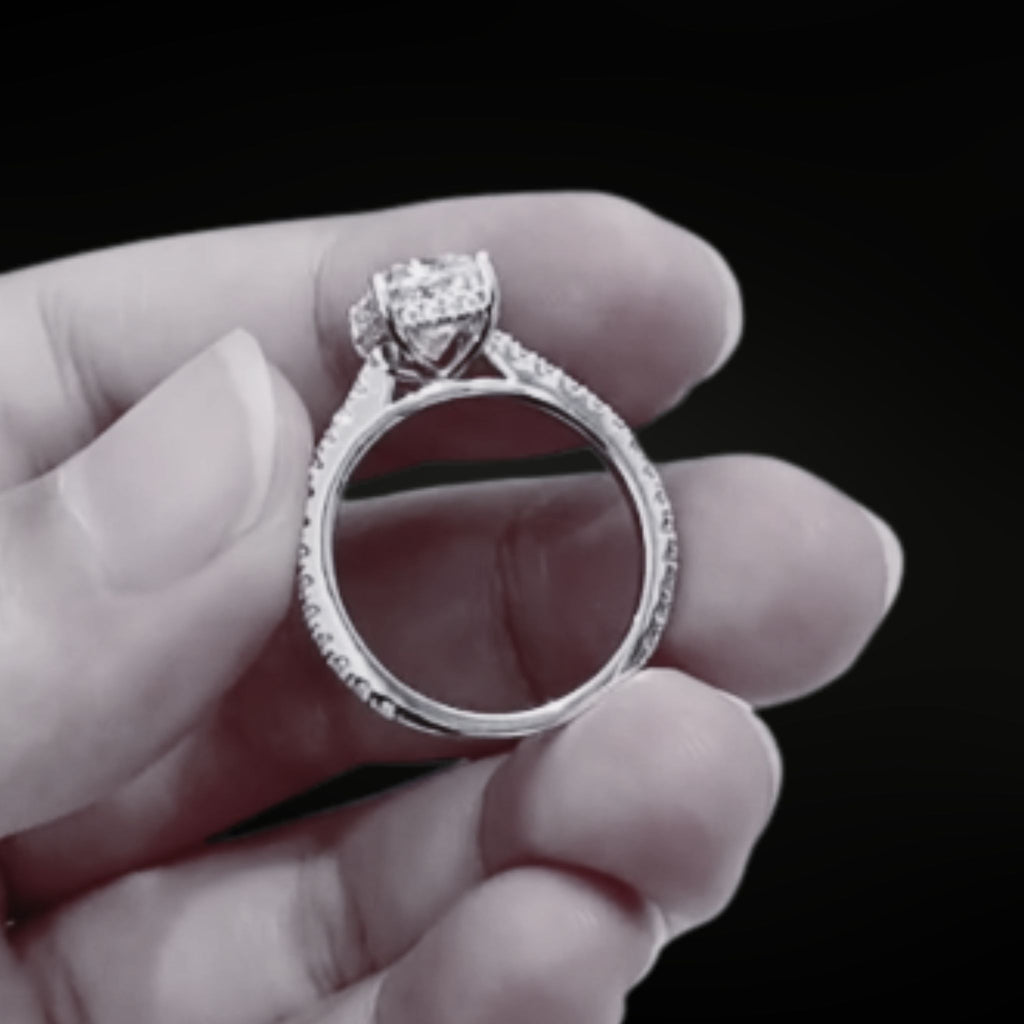 ÉCLATINE Baguette Brilliance 3ct Ring