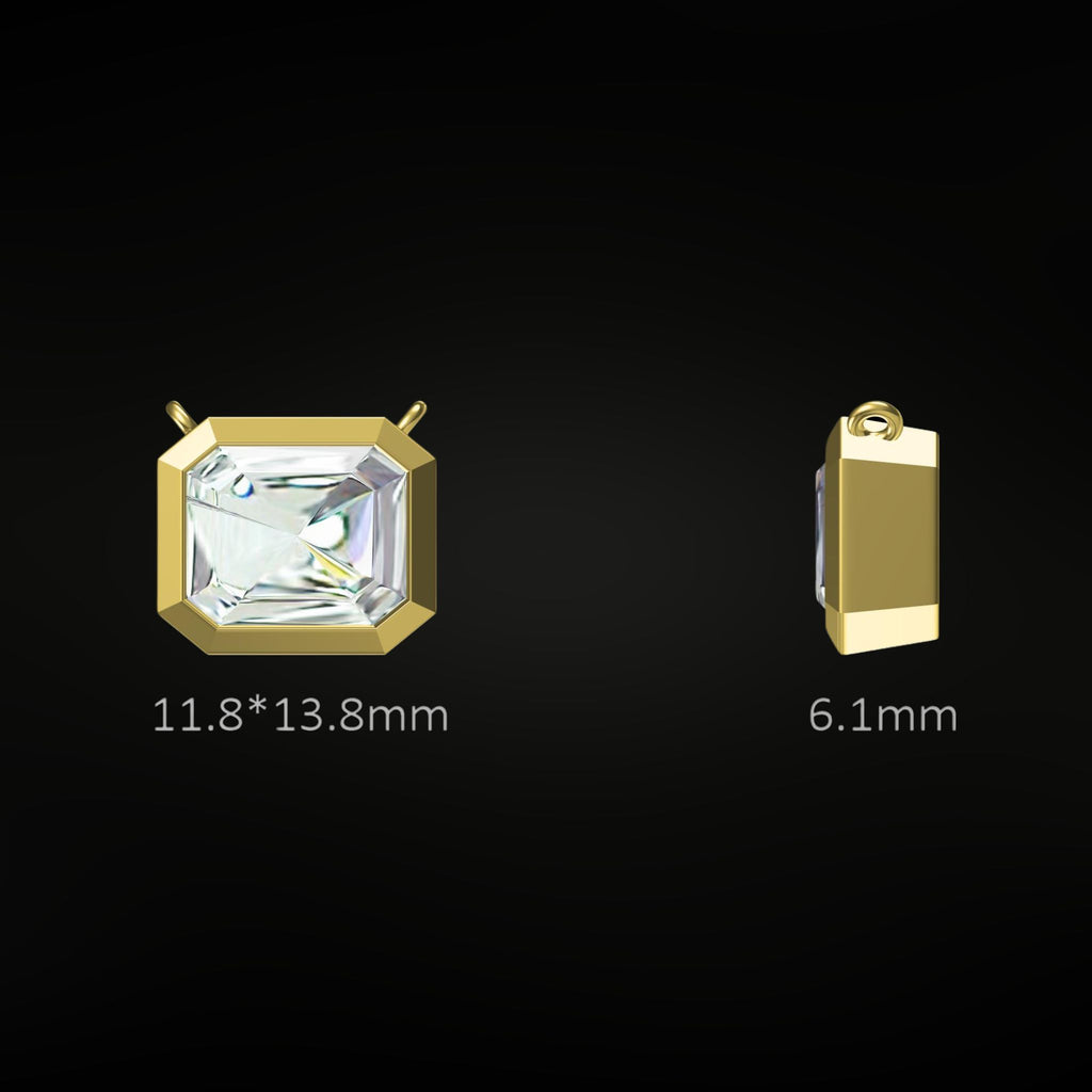 ÉCLATINE Made | 4CT LUMIÈRE Signature Bezel Necklace