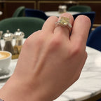 ÉCLATINE Made | 4CT LUMIÈRE Signature Ring | Emerald Cut