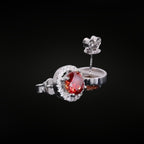 + NEW COLORS | ÉCLATINE | Prism Halo Stud Earrings (1ct, 2ct)