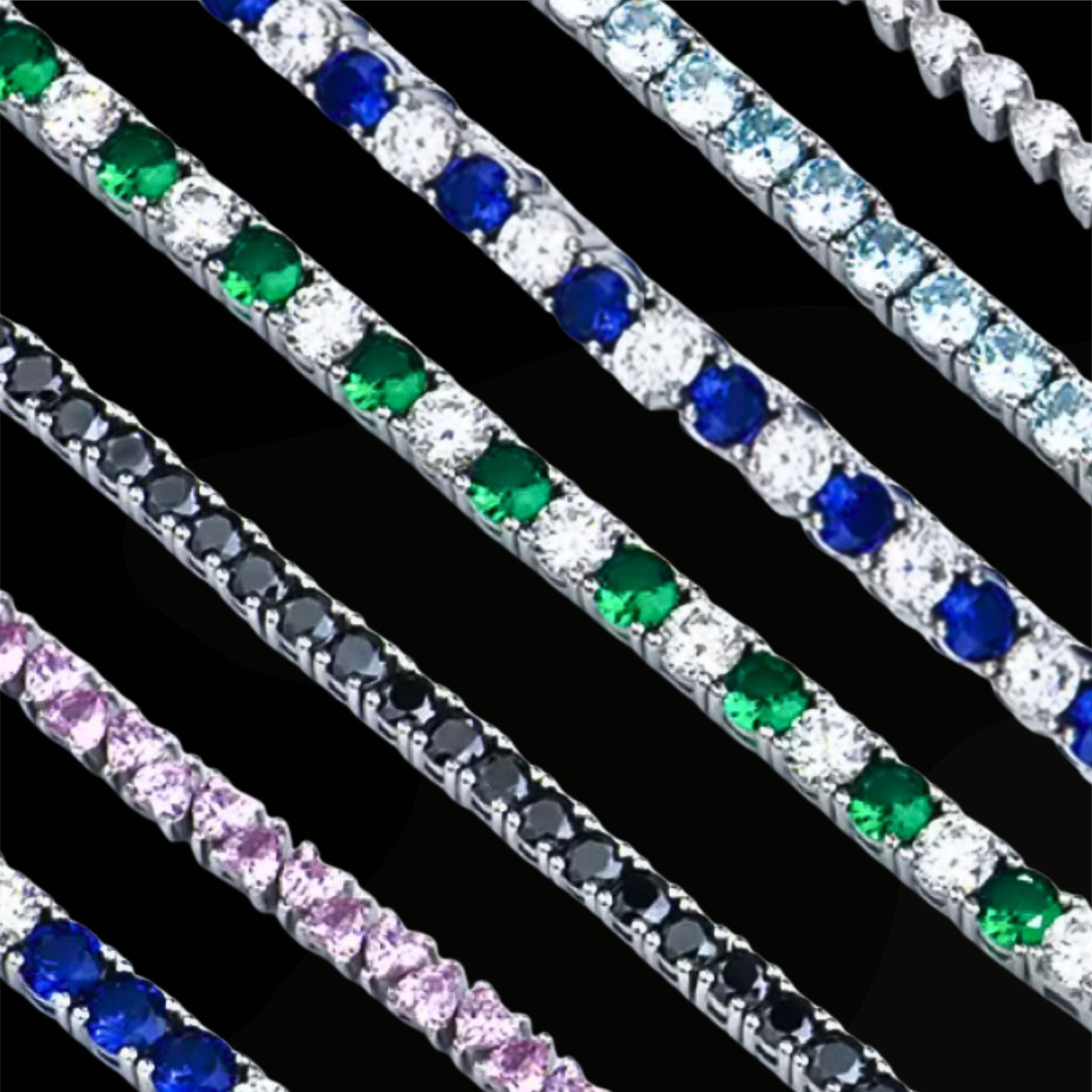 ÉCLATINE Tennis Bracelet - Color Edition