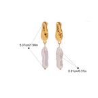 ÉCLATINE SoHo Baroque Drop Earrings