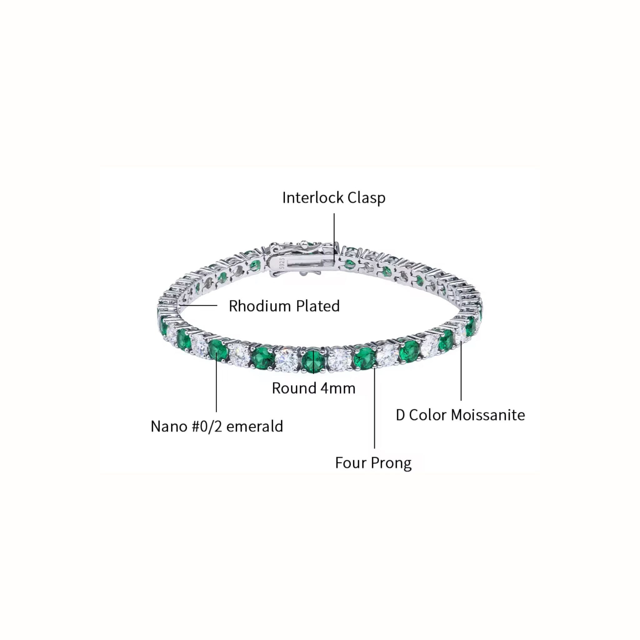 ÉCLATINE Tennis Bracelet - Color Edition