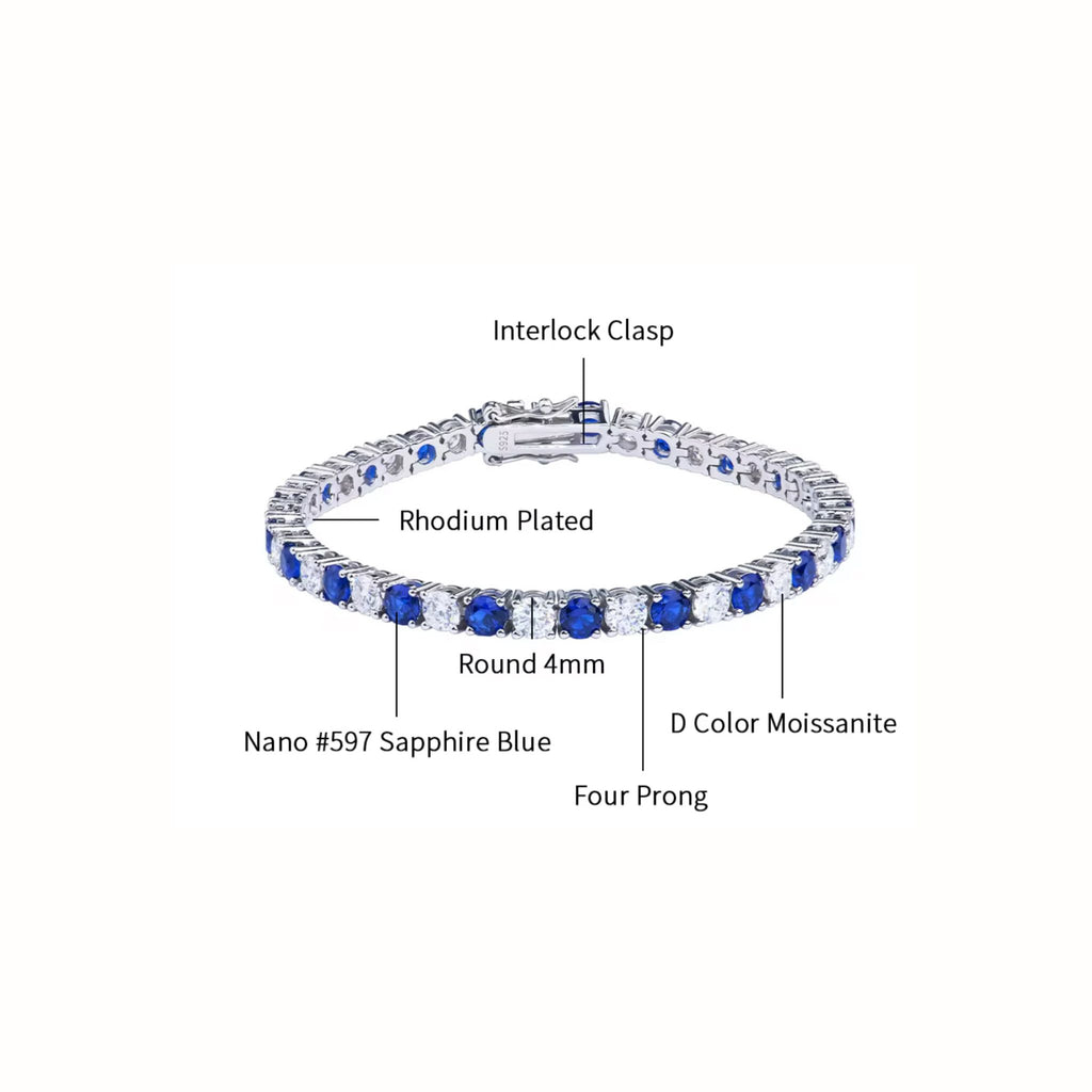 ÉCLATINE Tennis Bracelet - Color Edition