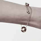 ÉCLATINE Golden Sphere Bracelet | Hypoallergenic Waterresistant
