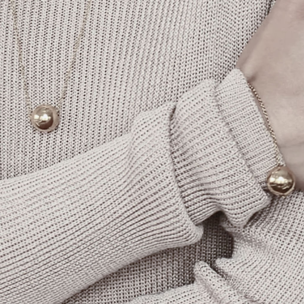 ÉCLATINE Golden Sphere Bracelet | Hypoallergenic Waterresistant