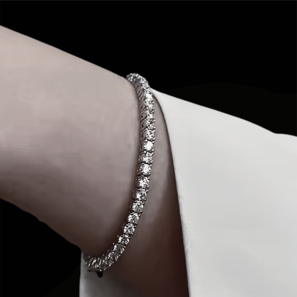 ÉCLATINE Signature Tennis Bracelet 3mm