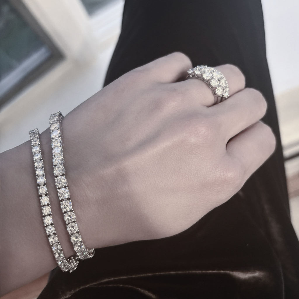 ÉCLATINE Signature Tennis Bracelet 4mm