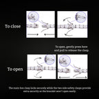 ÉCLATINE Signature Tennis Bracelet 4mm