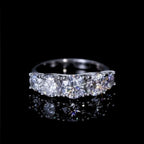 •ÉCLATINE Lumière 3.6CT Band Ring