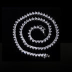 [Trending] ÉCLATINE Heart Tennis Necklace